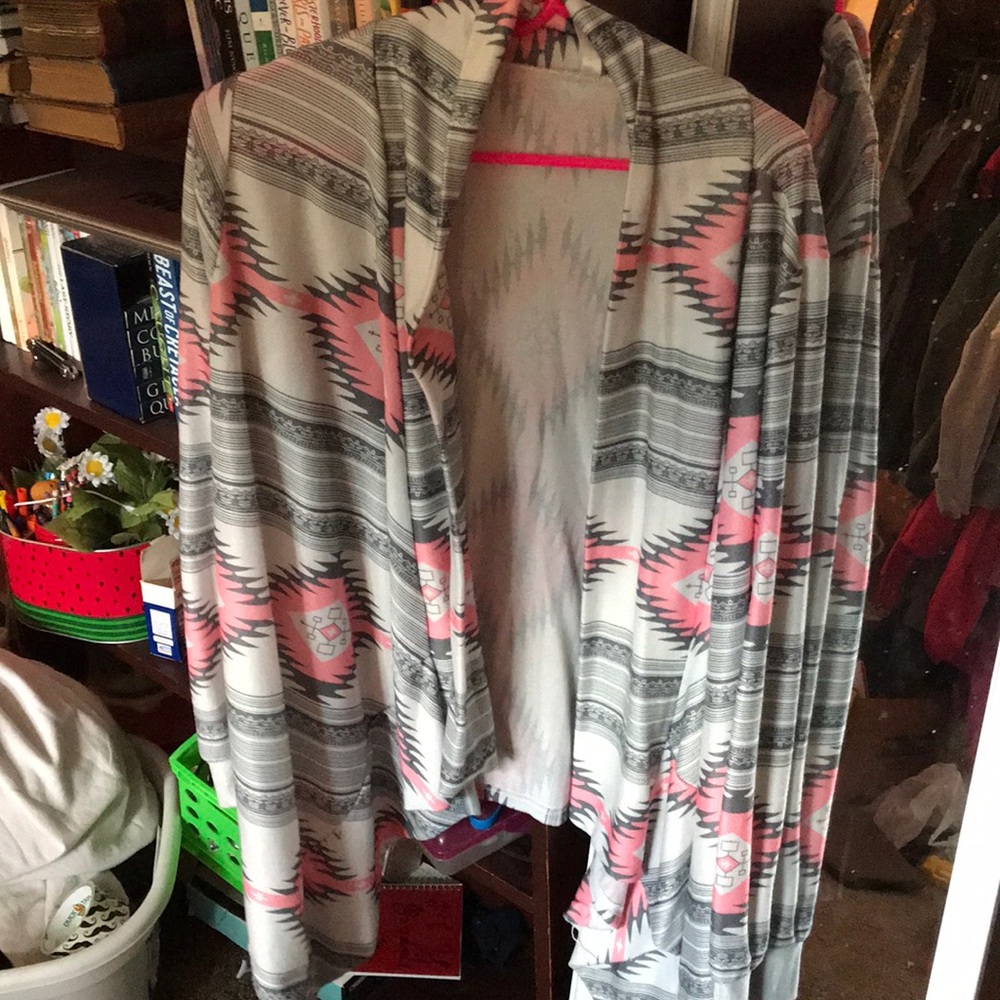 Patterned Shrug Sweater